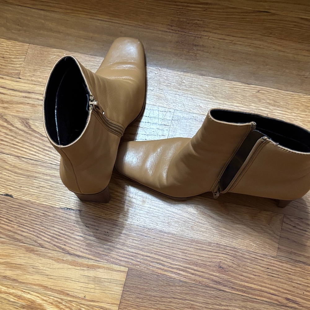 Tan Ankle Boots